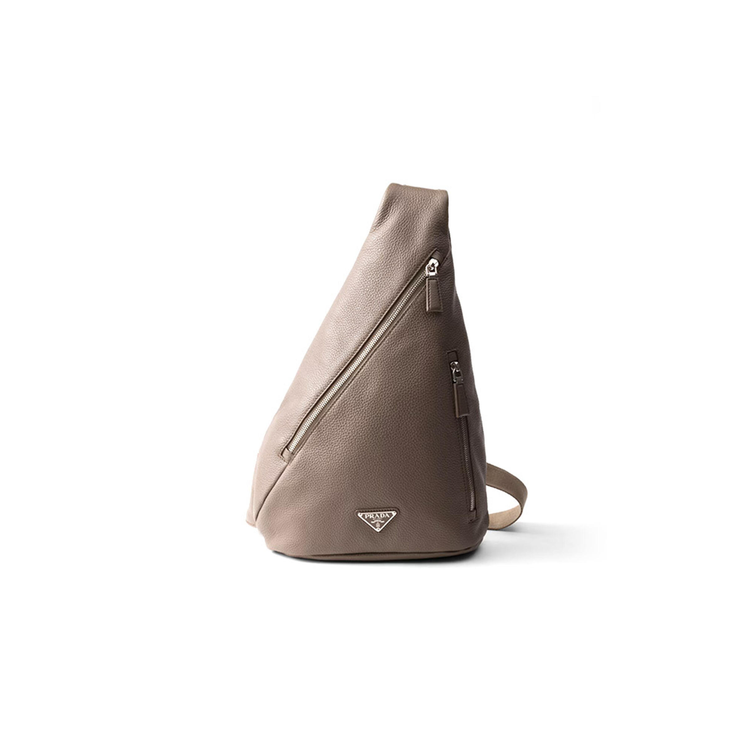 PRADA CROSS LEATHER BAG 2VZ092 (47.5*26.5*10cm)